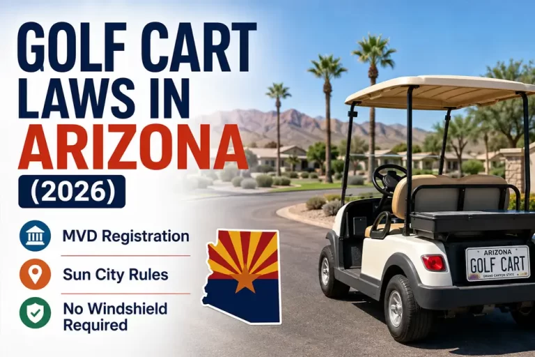 golf cart laws in Arizona