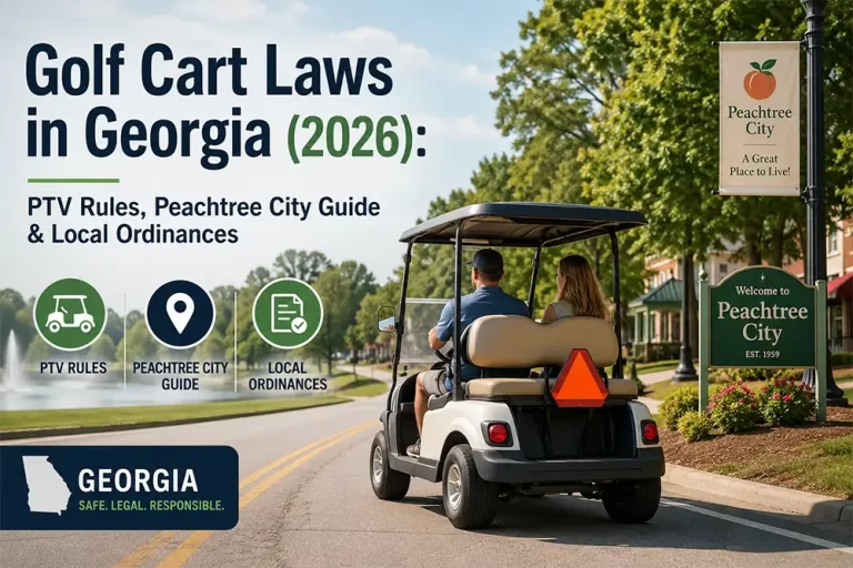 golf cart laws in Georgia