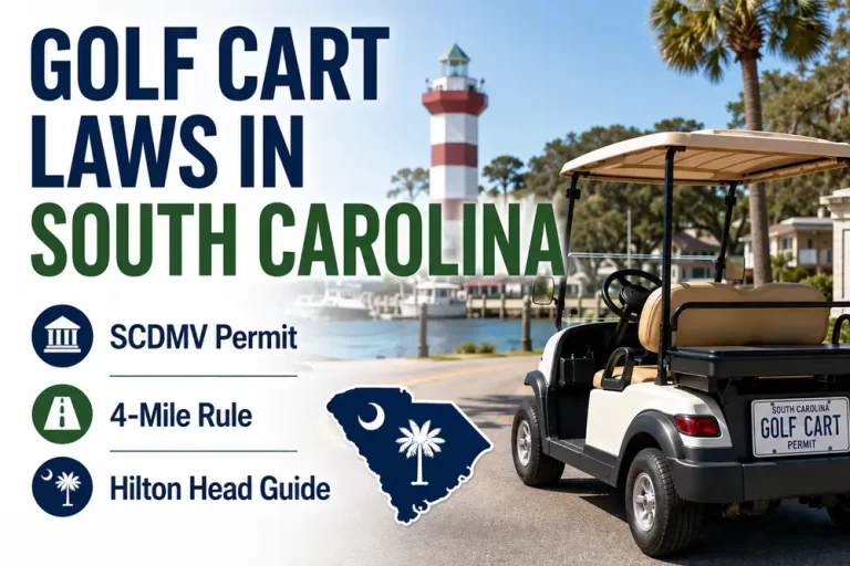 golf cart laws in South Carolina